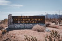 Welcome to Anza-Borrego Desert State Park, California.
