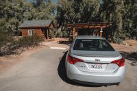 Our cabin at Tamarisk Grove Campground, Anza-Borrego Desert State Park, California