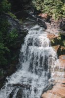 Hiking the Gorge Trail and the Rim Trail at Robert H. Treman State Park.