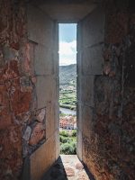 View of Bosa from the castle