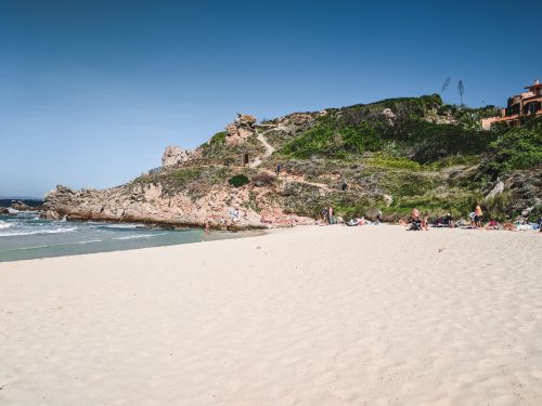The beach in Santa Teresa Gallura