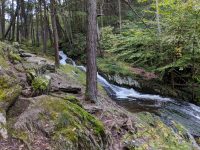 Tillmans Ravine hike in in Stokes State Forest, New Jersey.