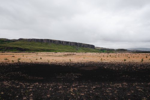 Volcanic landscape