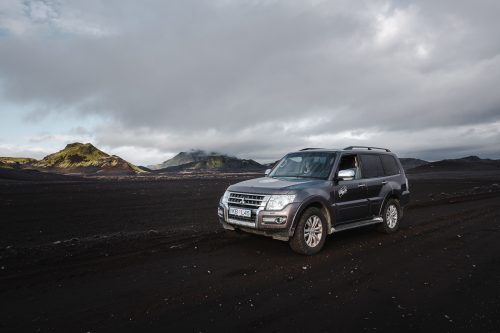 En route to Landmannalaugar