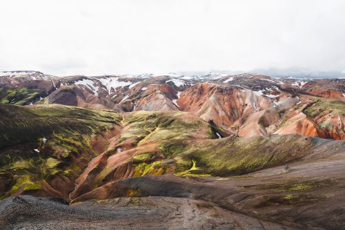 Hiking at Landmannalaugar