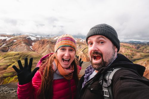 Hiking at Landmannalaugar