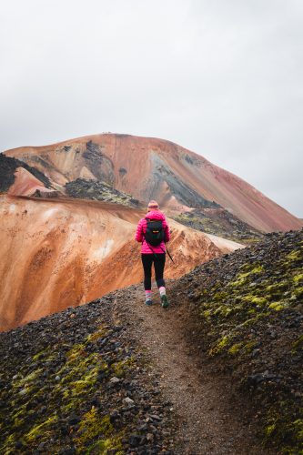 Hiking at Landmannalaugar