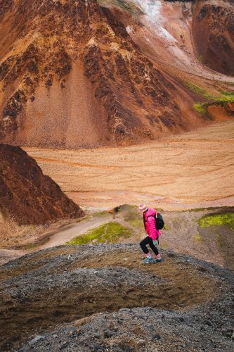 Hiking at Landmannalaugar