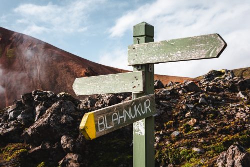 Hiking at Landmannalaugar