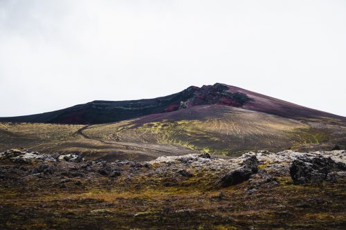 Departing Landmannalaugar