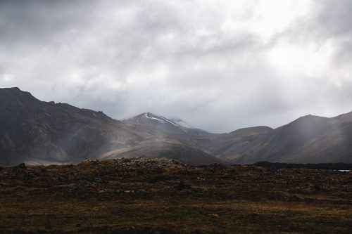 Departing Landmannalaugar