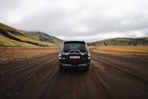 Departing Landmannalaugar