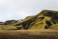 Departing Landmannalaugar