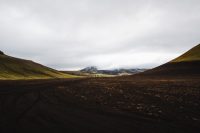 Departing Landmannalaugar