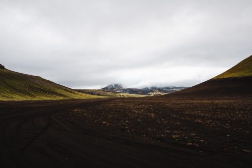 Departing Landmannalaugar