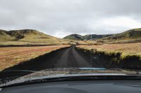 Departing Landmannalaugar