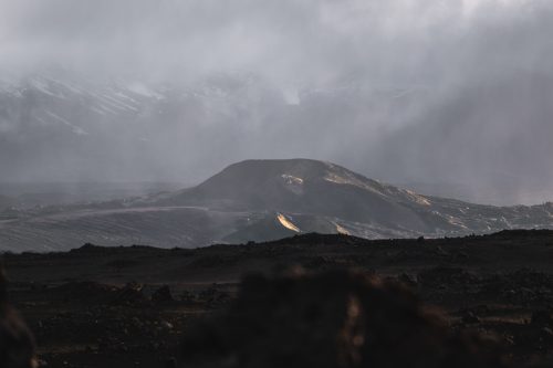 Departing Landmannalaugar