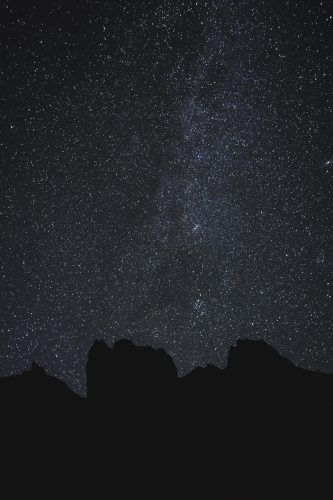 Night skies at Þakgil Campground