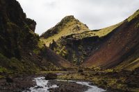 Hiking at Þakgil