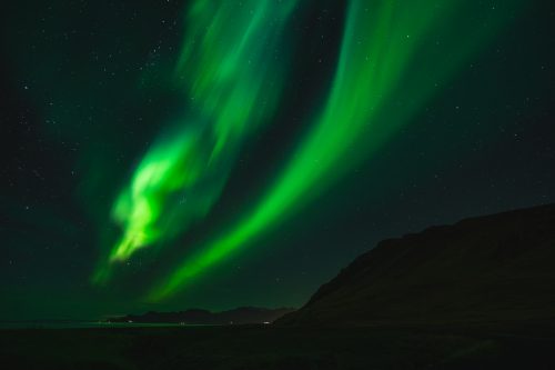 Our first northern lights experience!