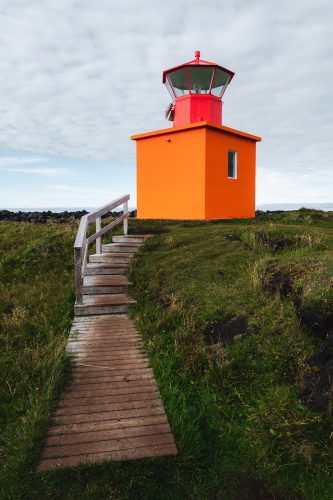Another orange lighthouse