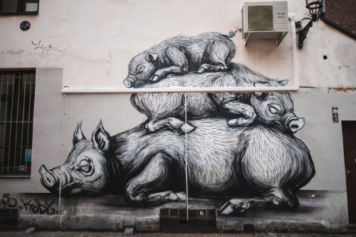 Street Art, Brussels, Belgium
