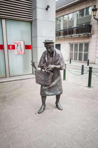 The Hat Lady, Brussels, Belgium