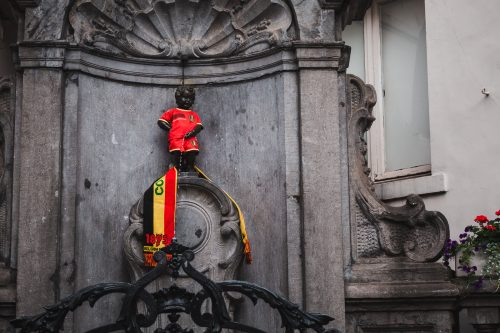 Manneken Pis for the win!, Brussels, Belgium
