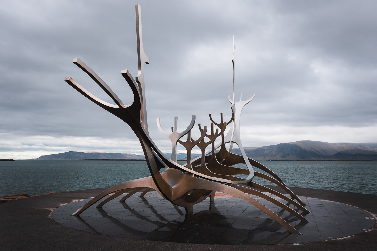 The Sun Voyager sculpture, Reykjavík