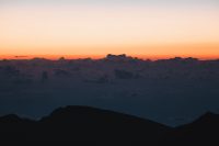 Sunrise at Haleakalā National Park, Maui