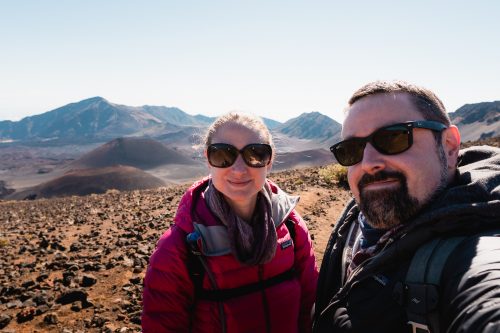 Keonehe‘ehe‘e (Sliding Sands) hike, Haleakalā National Park, Maui