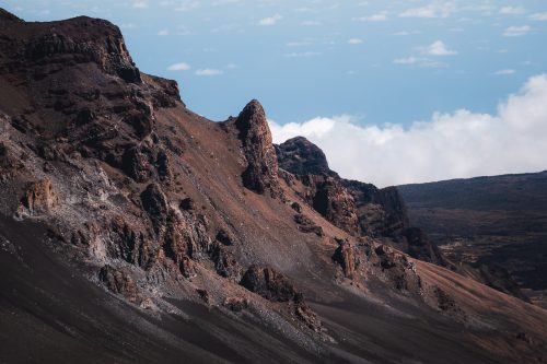 Keonehe‘ehe‘e (Sliding Sands) hike, Haleakalā National Park, Maui