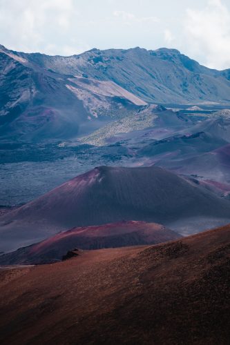 Keonehe‘ehe‘e (Sliding Sands) hike, Haleakalā National Park, Maui