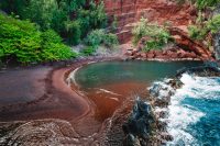 Red Sand Beach, Hana, Maui