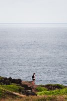 Whale tail! Above my head, Ohai Trail, Maui