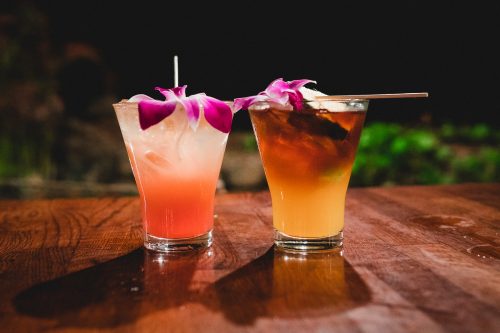 Cocktails in Lahaina, Maui