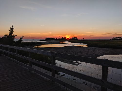 Sunset at Sandy Hook