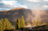 Road running alongside Lake Tekapo