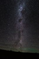 Night sky from Lake McGregor campsite