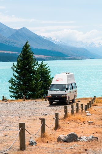 Lake Pukaki Reserve campsite