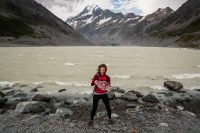 Very cold iceberg. Hooker Valley Track, Aoraki/Mount Cook National Park