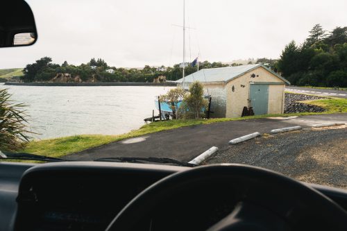 Portobello Road pull-out, Otago Peninsula