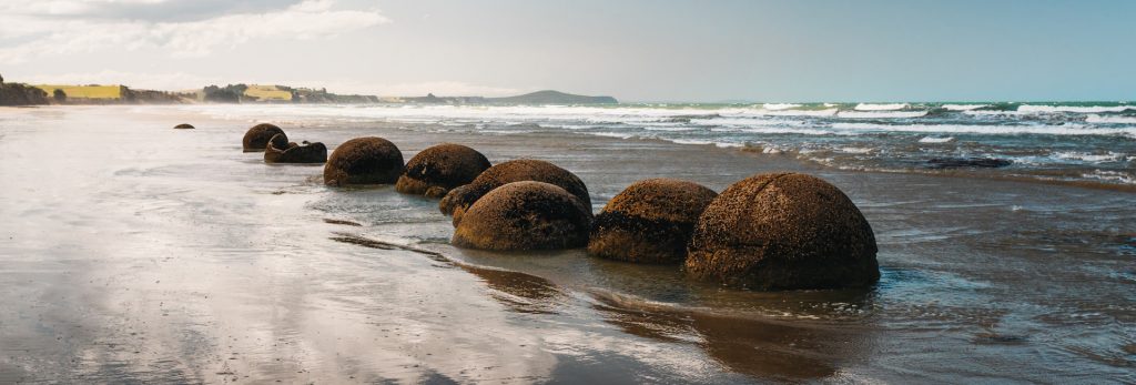 Otago Coast - Moeraki Boulders Beach