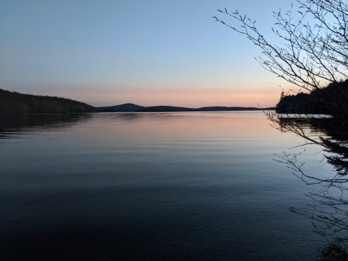 Beautiful Sunset at East Inlet Campsite 13