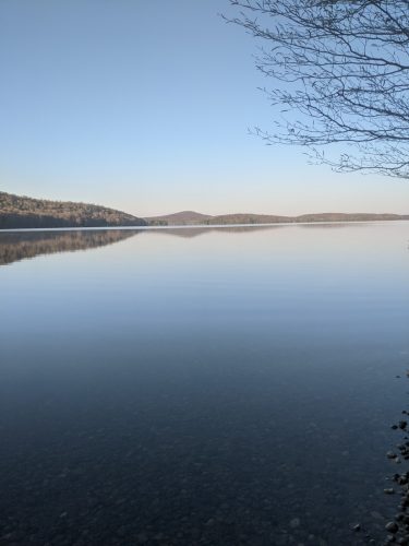 Morning at East Inlet Campsite 13