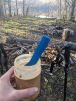 Breakfast at East Inlet Campsite 13