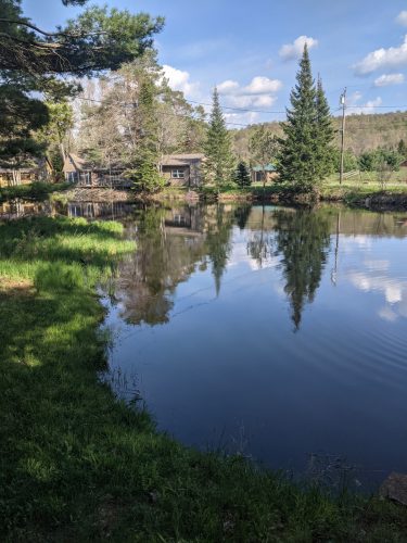 Approaching Wanakena on the CL50