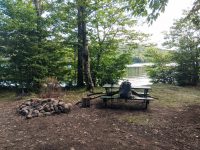 Cranberry Lake 50 / CL50 hike: East Inlet Campsite 13