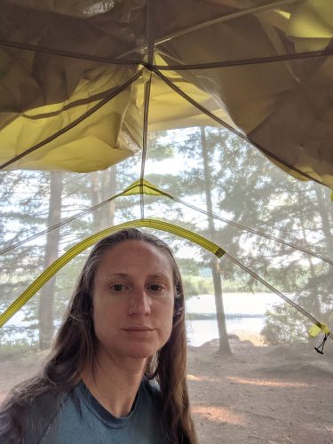 Cranberry Lake 50 / CL50 hike: Janacks Landing 37 campsite