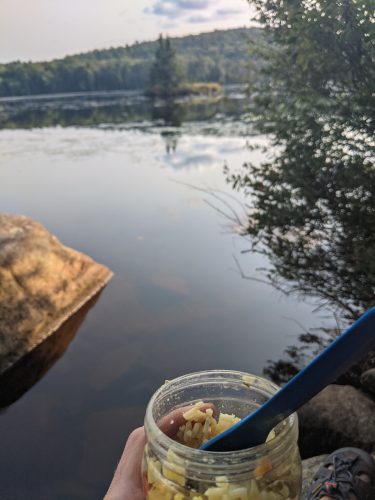 Cranberry Lake 50 / CL50 hike: Janacks Landing 37 campsite